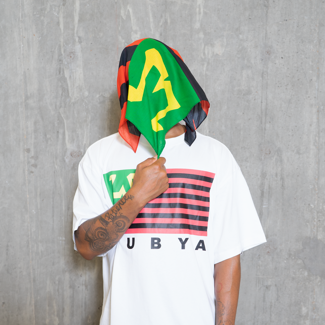 "PAN FLAG" TEE (WHITE)