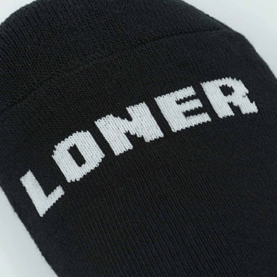 "LONER" (NORTH) CREW SOCK